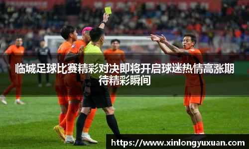 临城足球比赛精彩对决即将开启球迷热情高涨期待精彩瞬间
